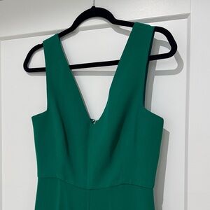 Mango Green Backless Jumpsuit